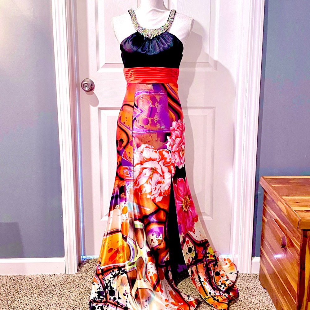 DIMITRA DESIGNS Embellished Formal/Prom Dress
